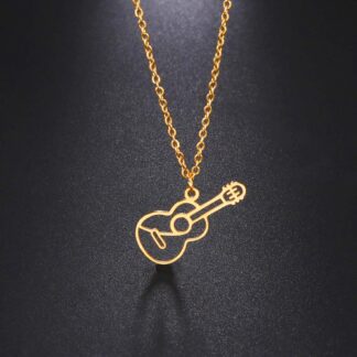 Akustik Gitar Kolye