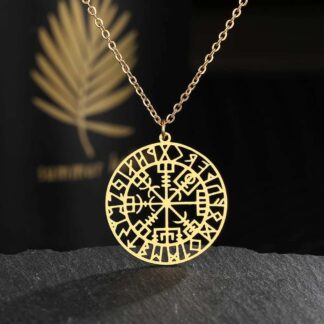 Detaylı Vegvisir Kolye