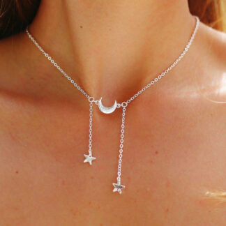Hilal Yıldız Choker Kolye