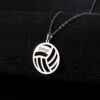 İsimli Voleybol Topu Kolye
